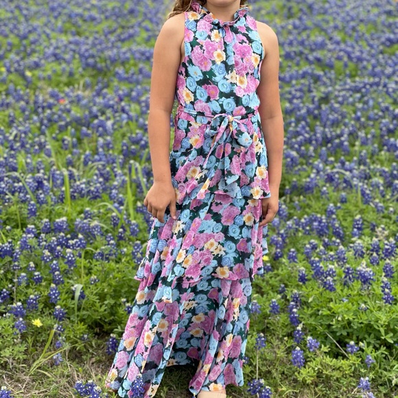 Gianni Bini Girls Floral Maxi Dress - Picture 6 of 6